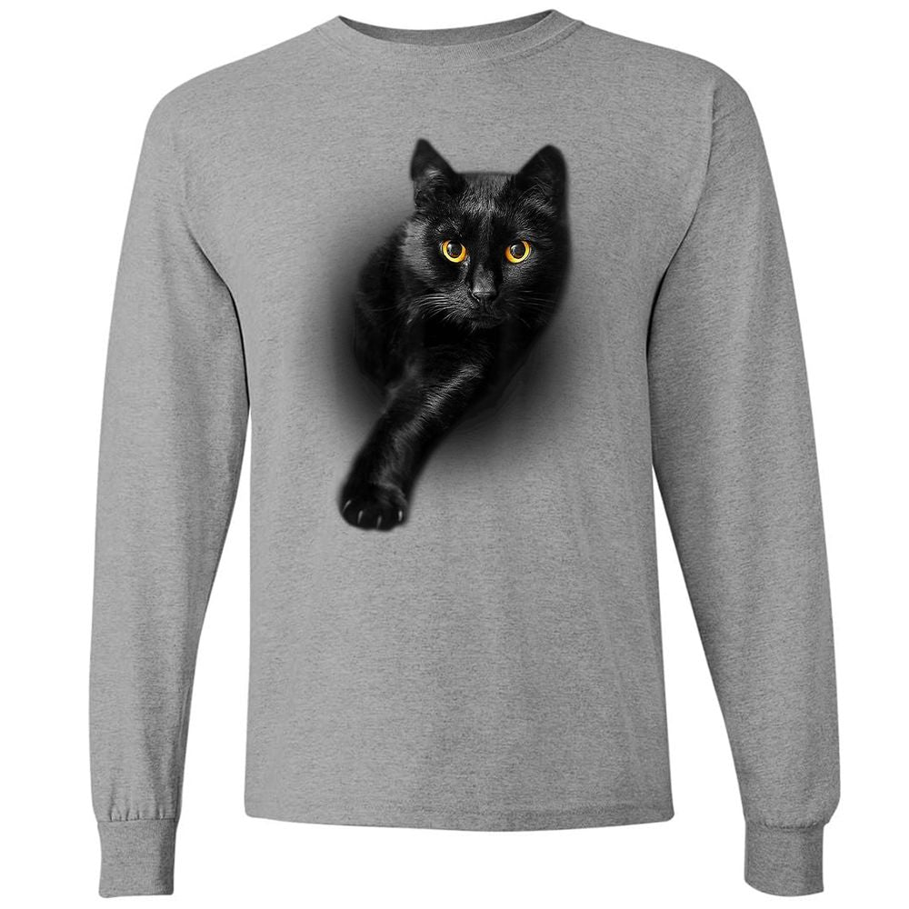 Long Sleeve T-Shirt - 9NW6ELH9 - Graphite Heather - 6