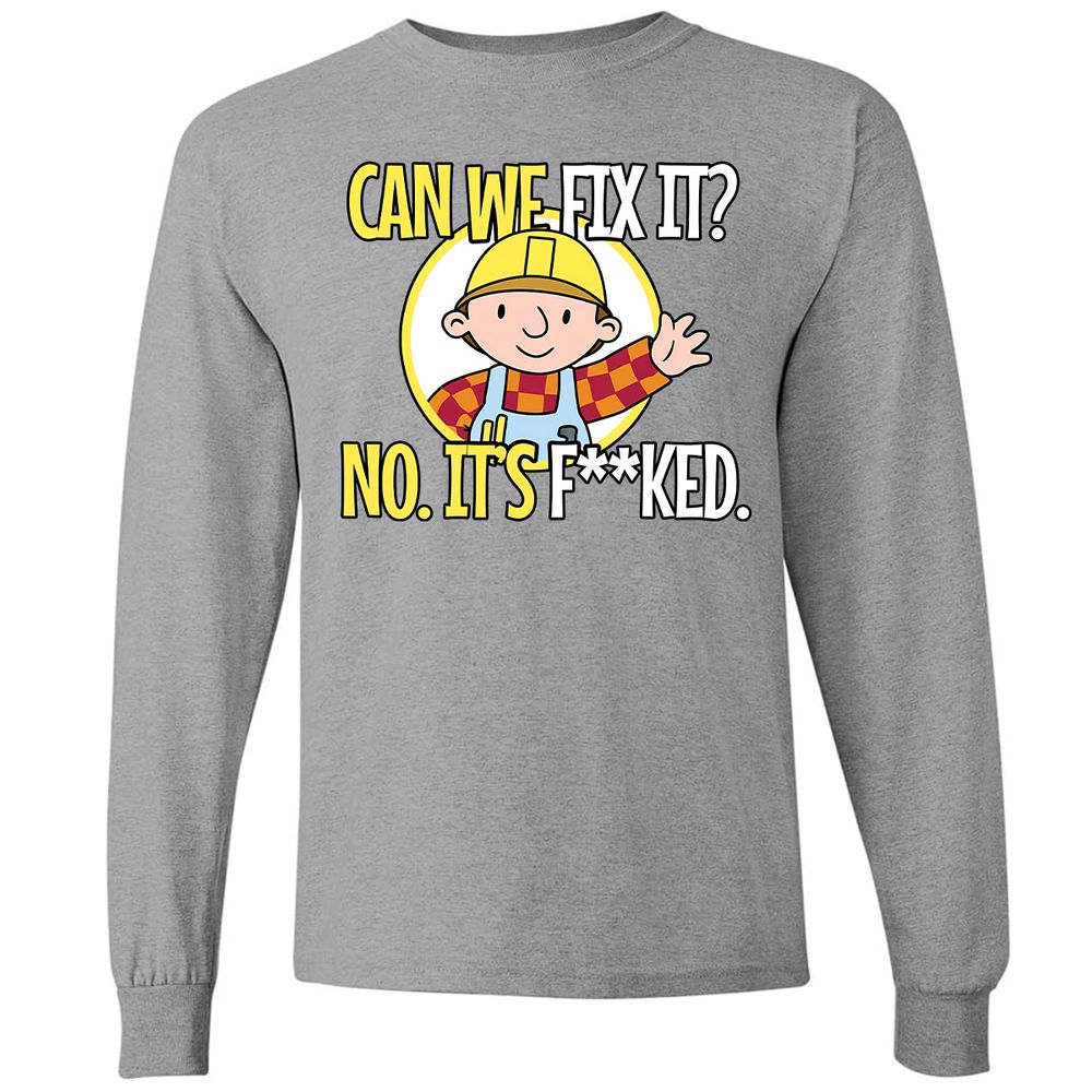 Can We Fix It - Graphite Heather - 6
