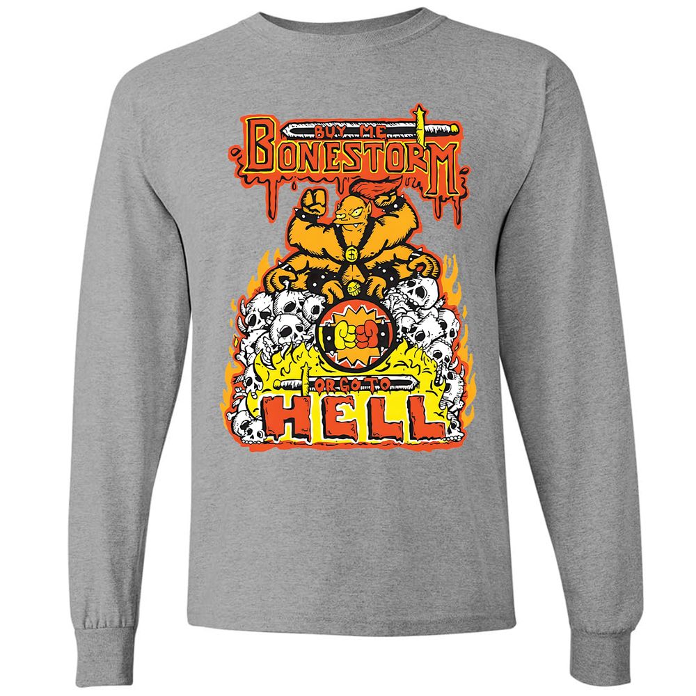 Long Sleeve T-Shirt - 5JJMVSED - Graphite Heather - 6