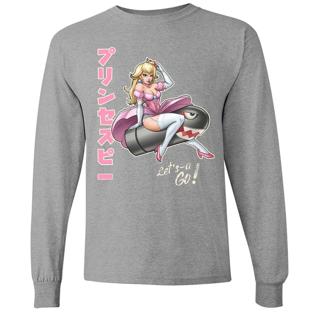 Long Sleeve T-Shirt - LF92DZKW - Graphite Heather - 6