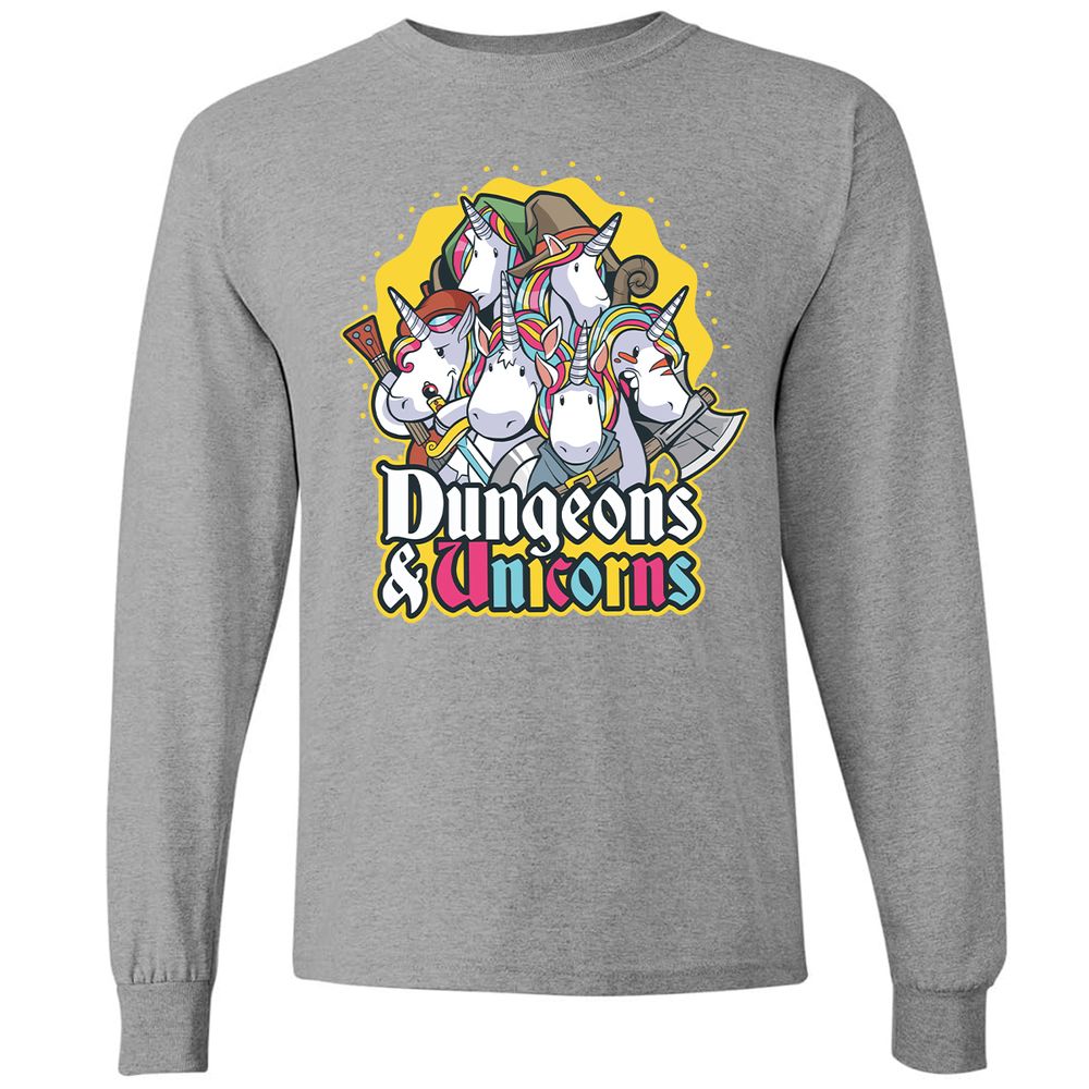 Long Sleeve T-Shirt - NV3FLN81 - Graphite Heather - 6