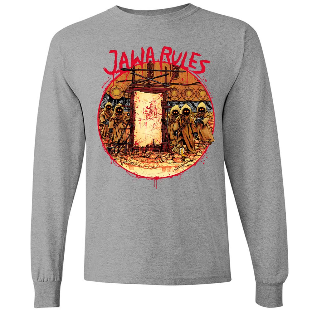 Long Sleeve T-Shirt - HUH5HDRT - Graphite Heather - 6