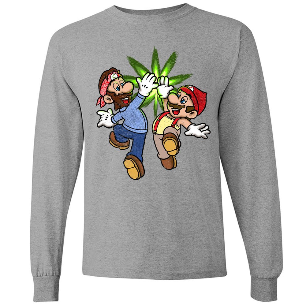 Long Sleeve T-Shirt - DJRV7U4Z - Graphite Heather - 6