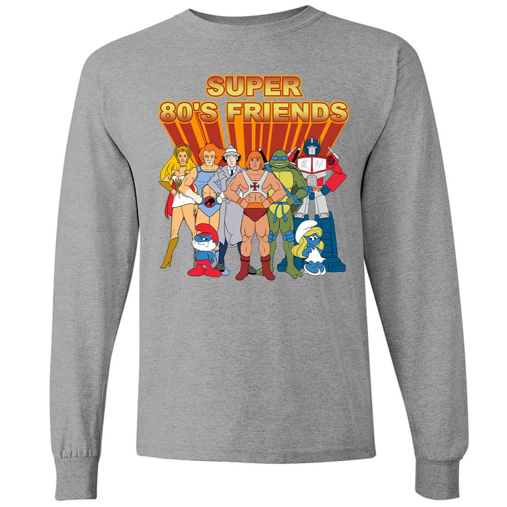 Long Sleeve T-Shirt - T5WBHCW4 - Graphite Heather - 6