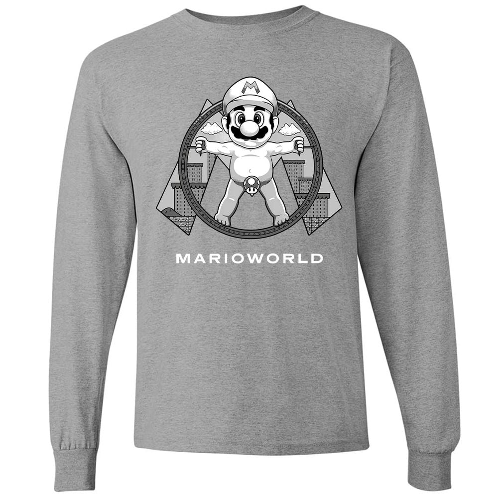 Long Sleeve T-Shirt - 2A5V9WT8 - Graphite Heather - 6