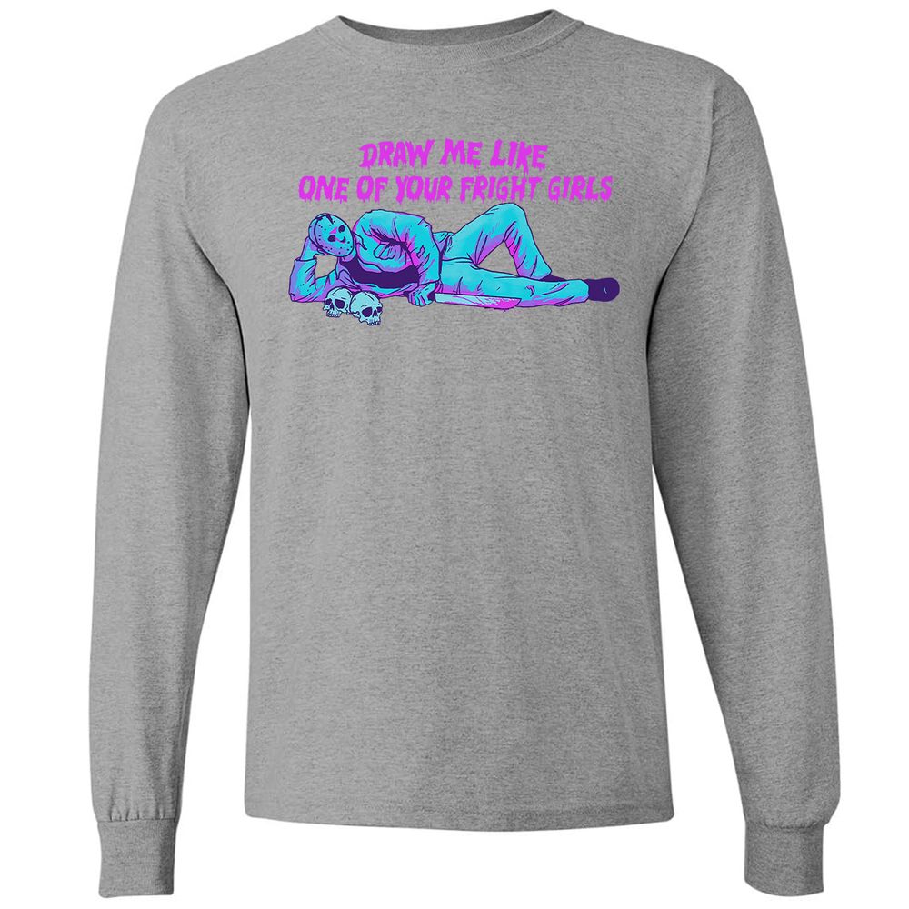 Long Sleeve T-Shirt - SGPPKD75 - Graphite Heather - 6