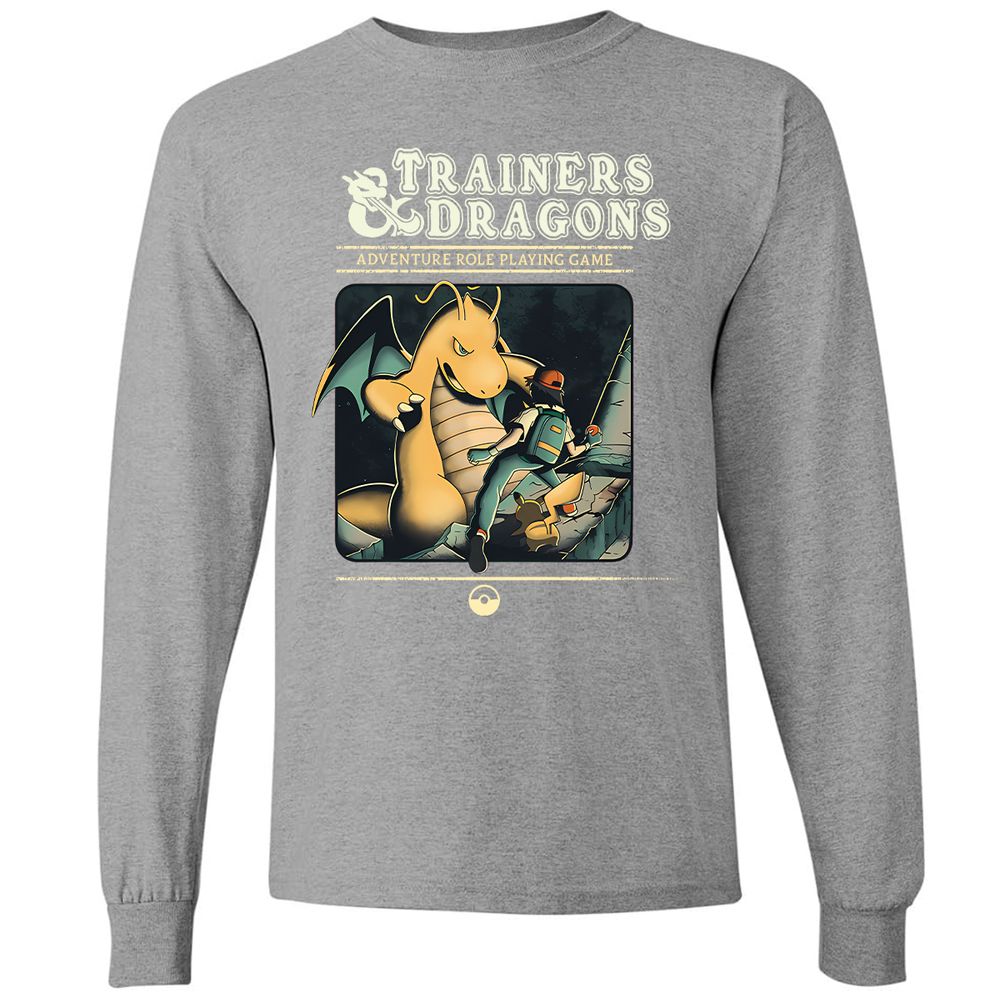 Long Sleeve T-Shirt - 966T7A4P - Graphite Heather - 6