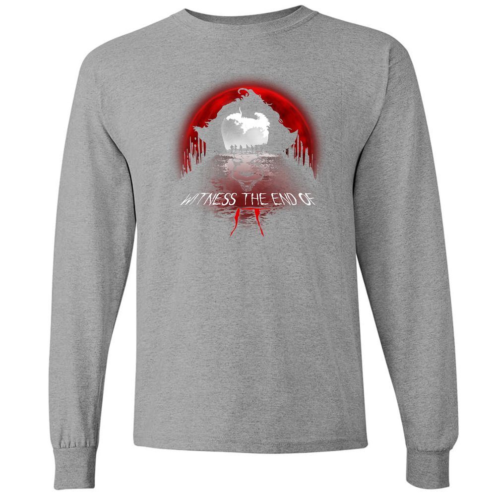 Long Sleeve T-Shirt - HMG8GBY8 - Graphite Heather - 6