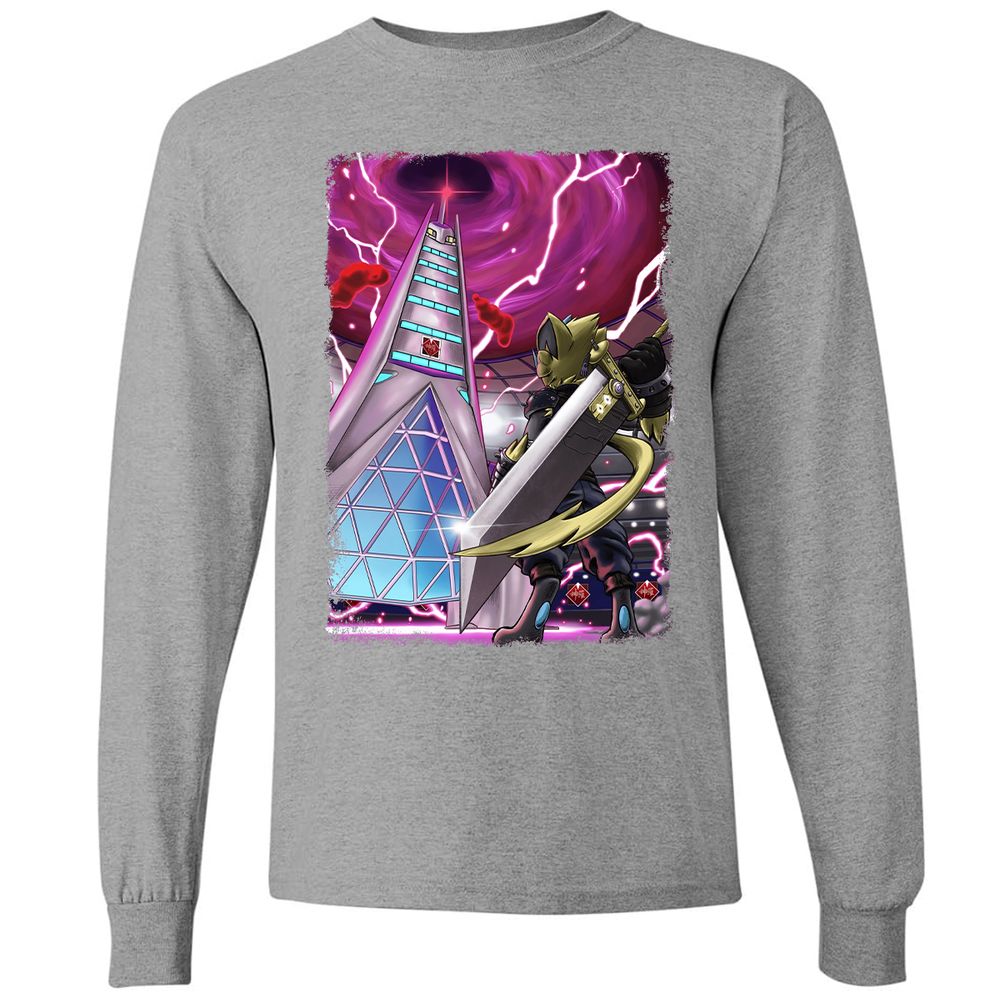 Long Sleeve T-Shirt - 1X5QNJA1 - Graphite Heather - 6