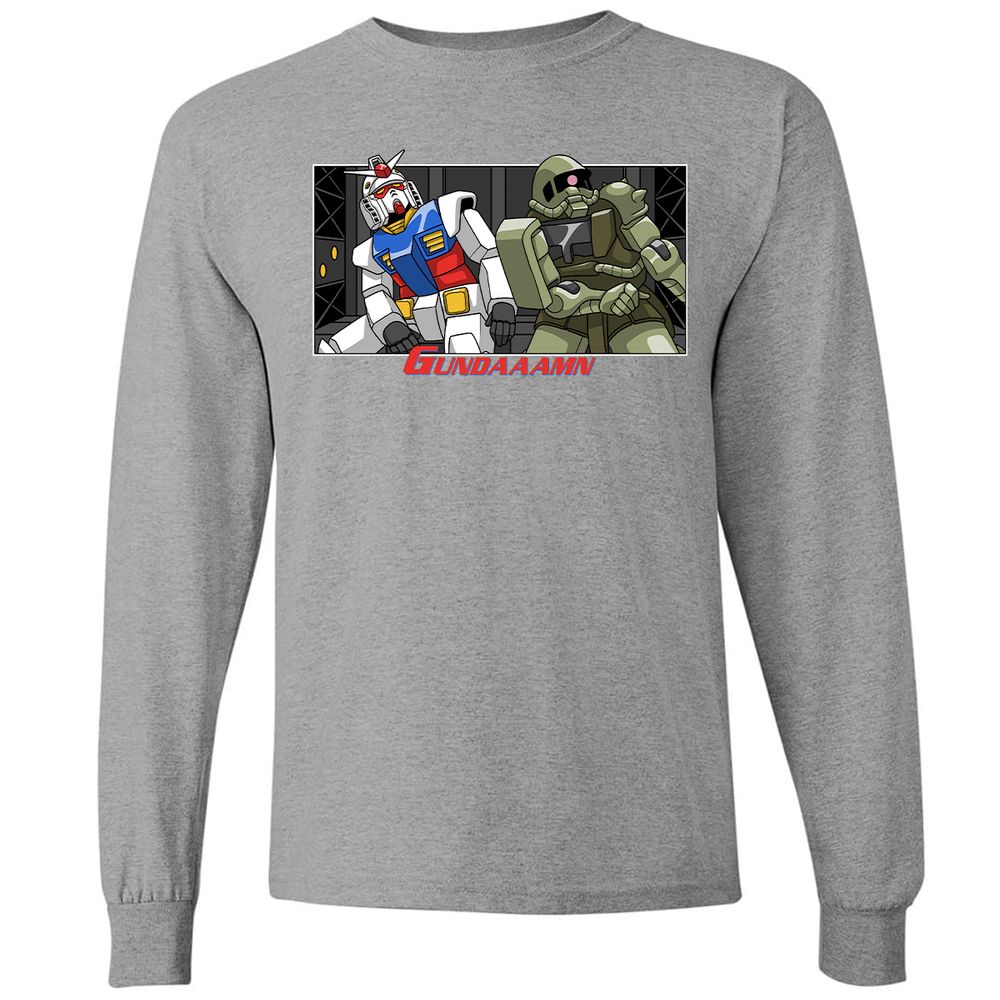 Long Sleeve T-Shirt - R2SEBDPD - Graphite Heather - 6