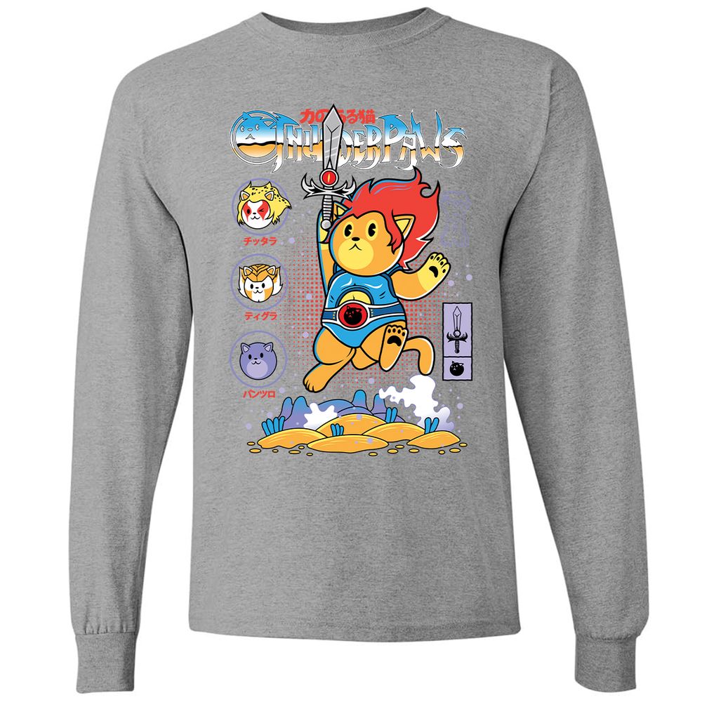 Long Sleeve T-Shirt - QCD74SLU - Graphite Heather - 6