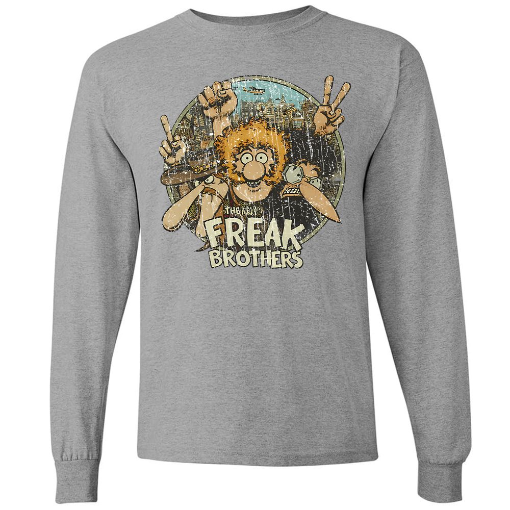 Long Sleeve T-Shirt - QM6AFH1J - Graphite Heather - 6