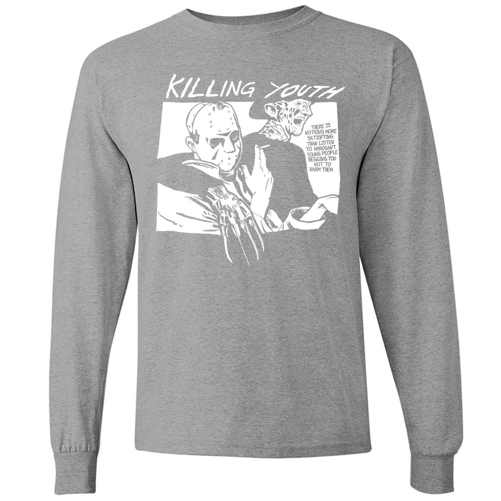 Long Sleeve T-Shirt - 8KT934H6 - Graphite Heather - 6