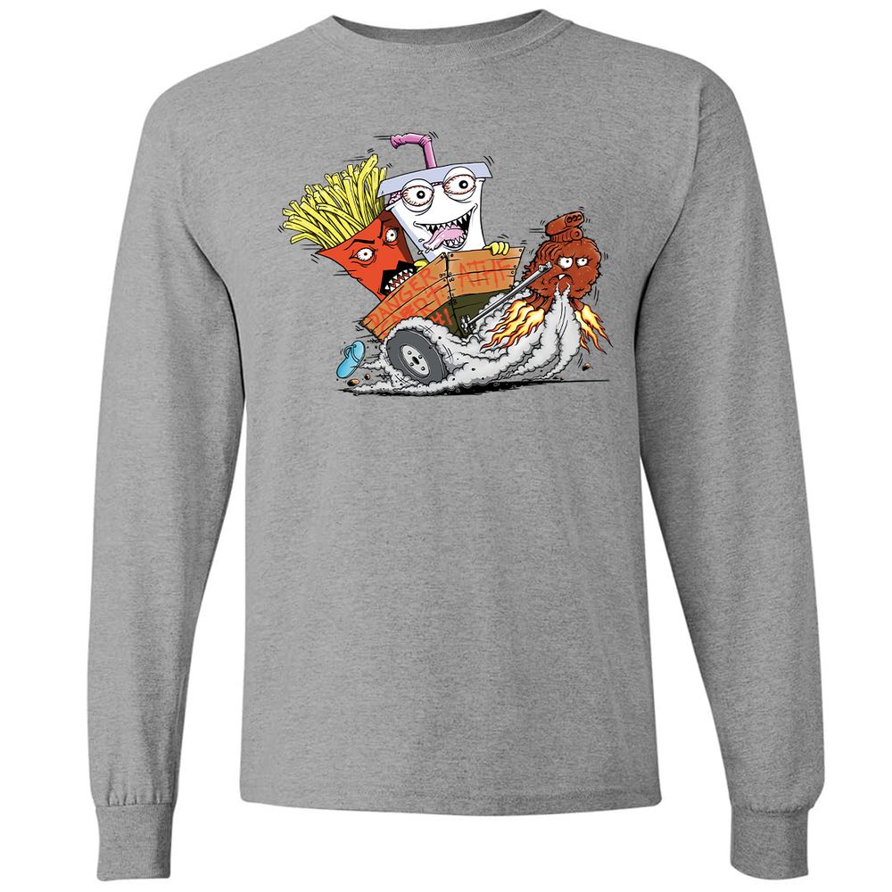 Long Sleeve T-Shirt - C977PTYD - Graphite Heather - 6