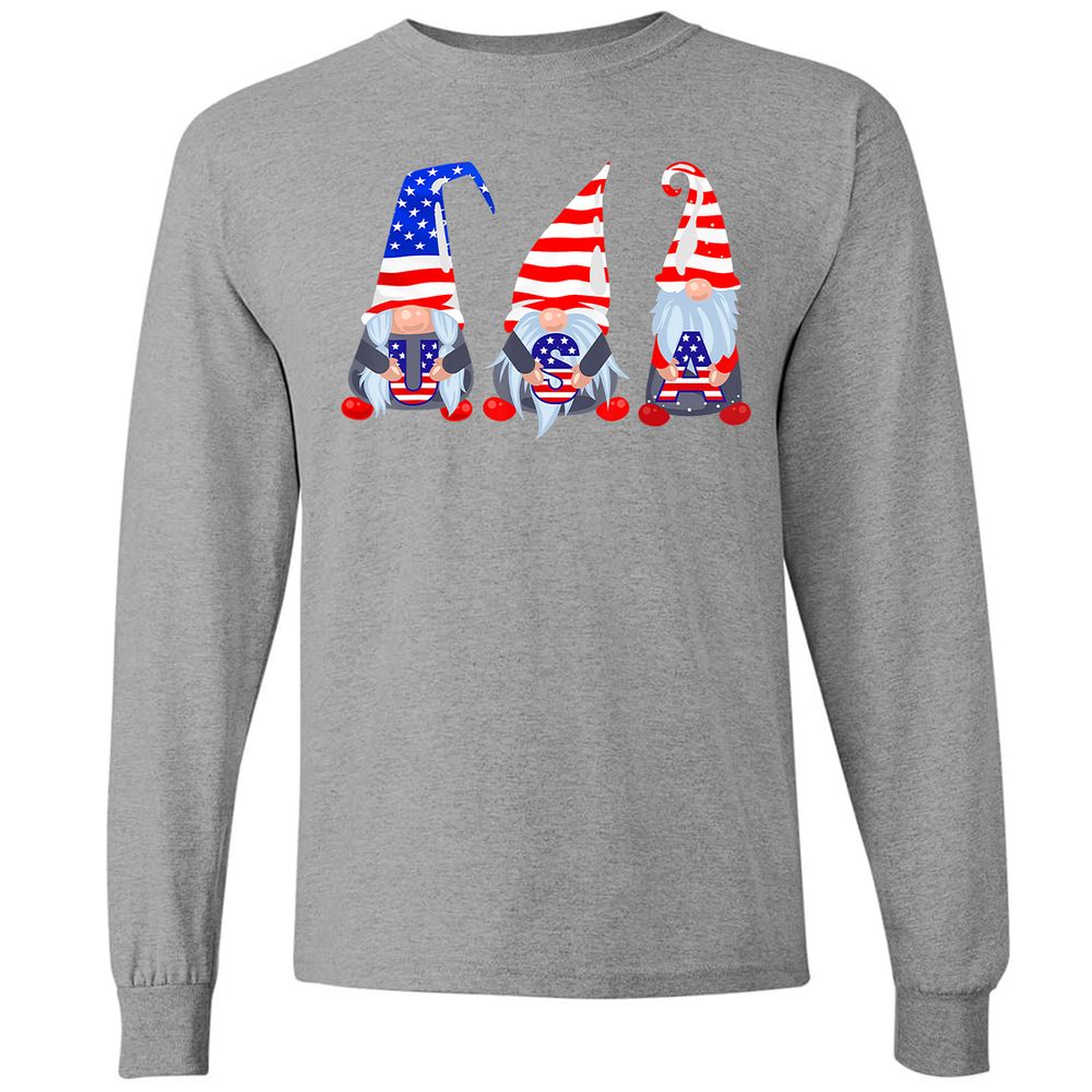 Long Sleeve T-Shirt - AETDZ14S - Graphite Heather - 6
