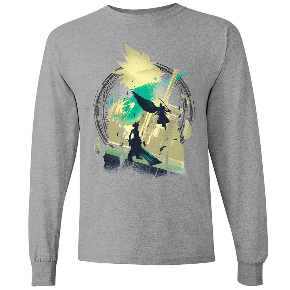 Long Sleeve T-Shirt - ZHJP6SEN - Graphite Heather - 6
