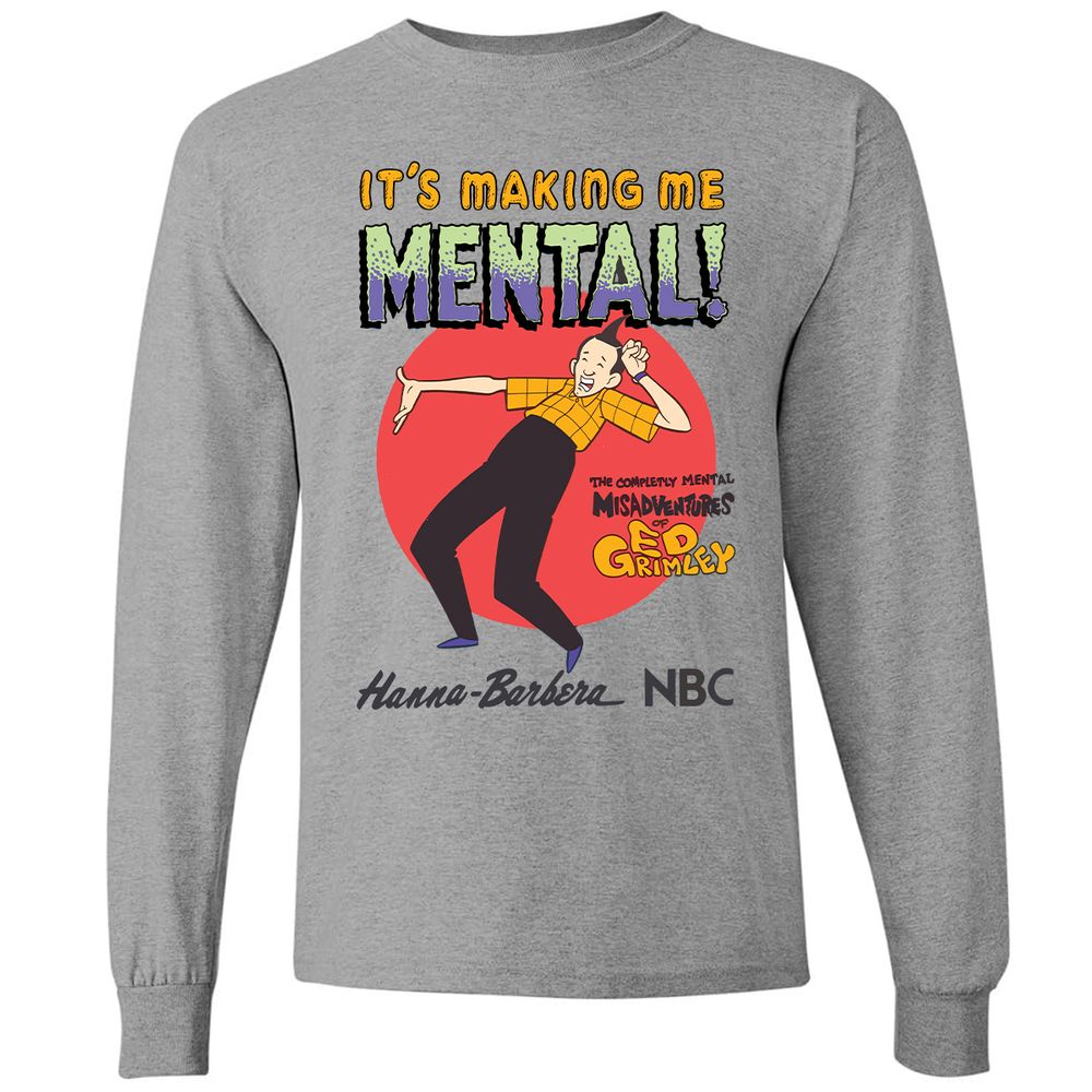 Long Sleeve T-Shirt - 54F5CD7U - Graphite Heather - 6