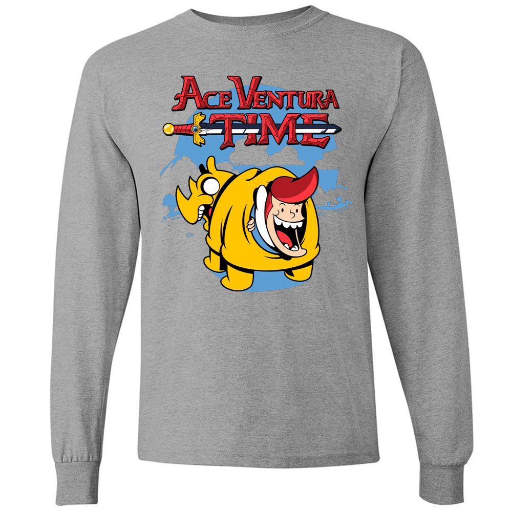 Long Sleeve T-Shirt - G9R6B53F - Graphite Heather - 6