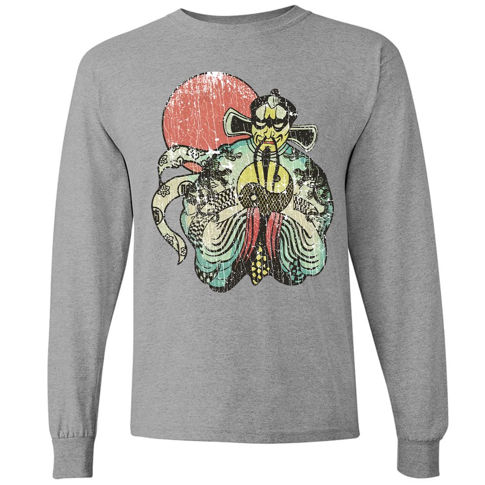 Long Sleeve T-Shirt - 559XGEPQ - Graphite Heather - 6