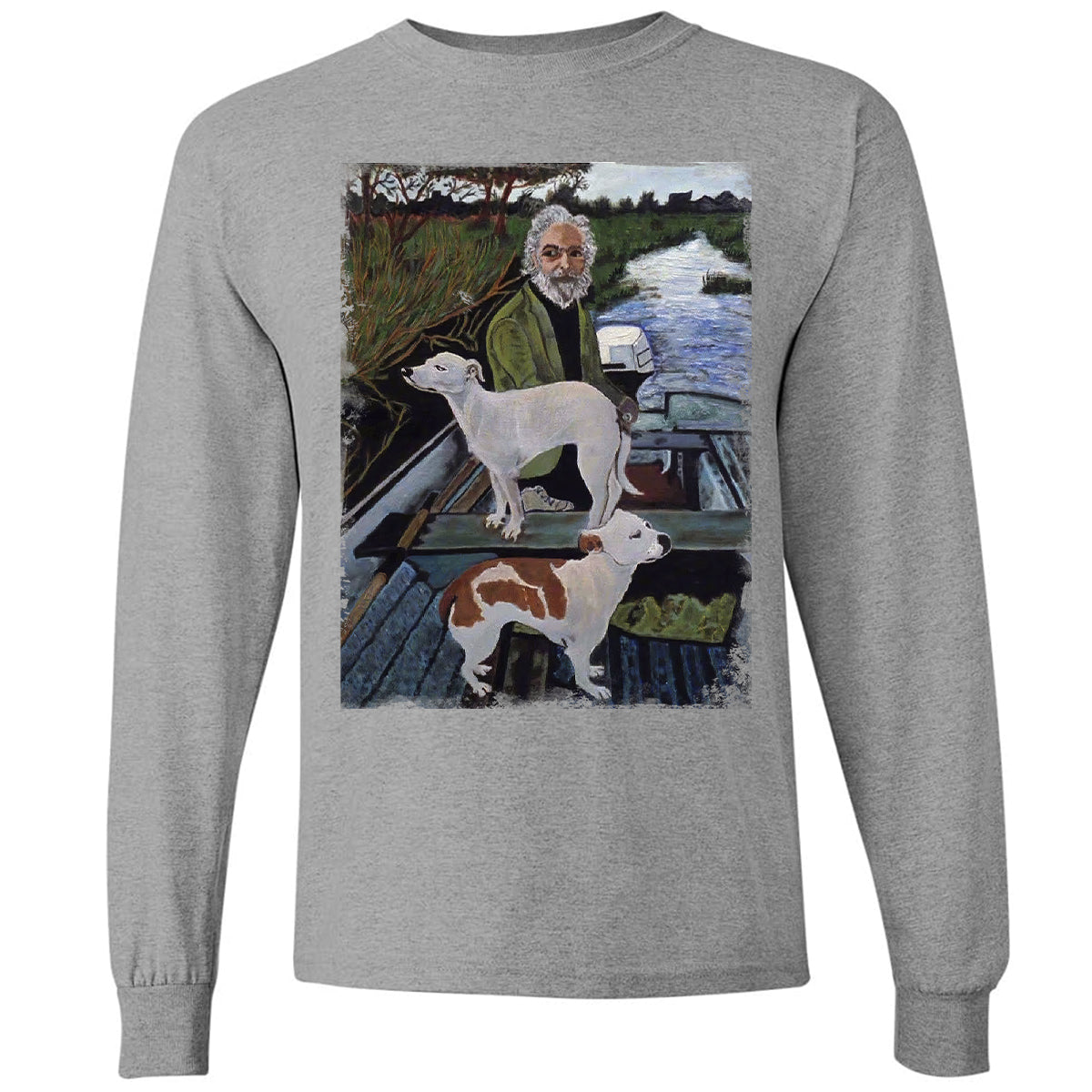 Long Sleeve T-Shirt - FK3TR5C1 - Graphite Heather - 6