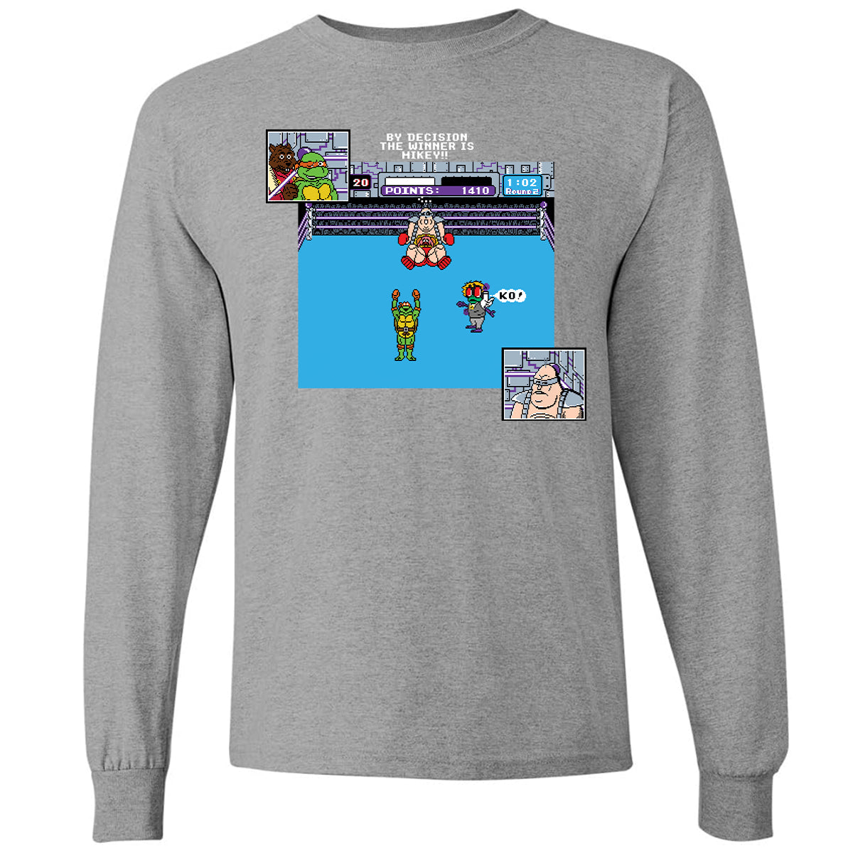 Long Sleeve T-Shirt - NWL6K7VX - Graphite Heather - 6