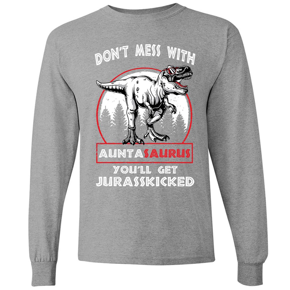 Long Sleeve T-Shirt - 3FSHT8SQ - Graphite Heather - 6