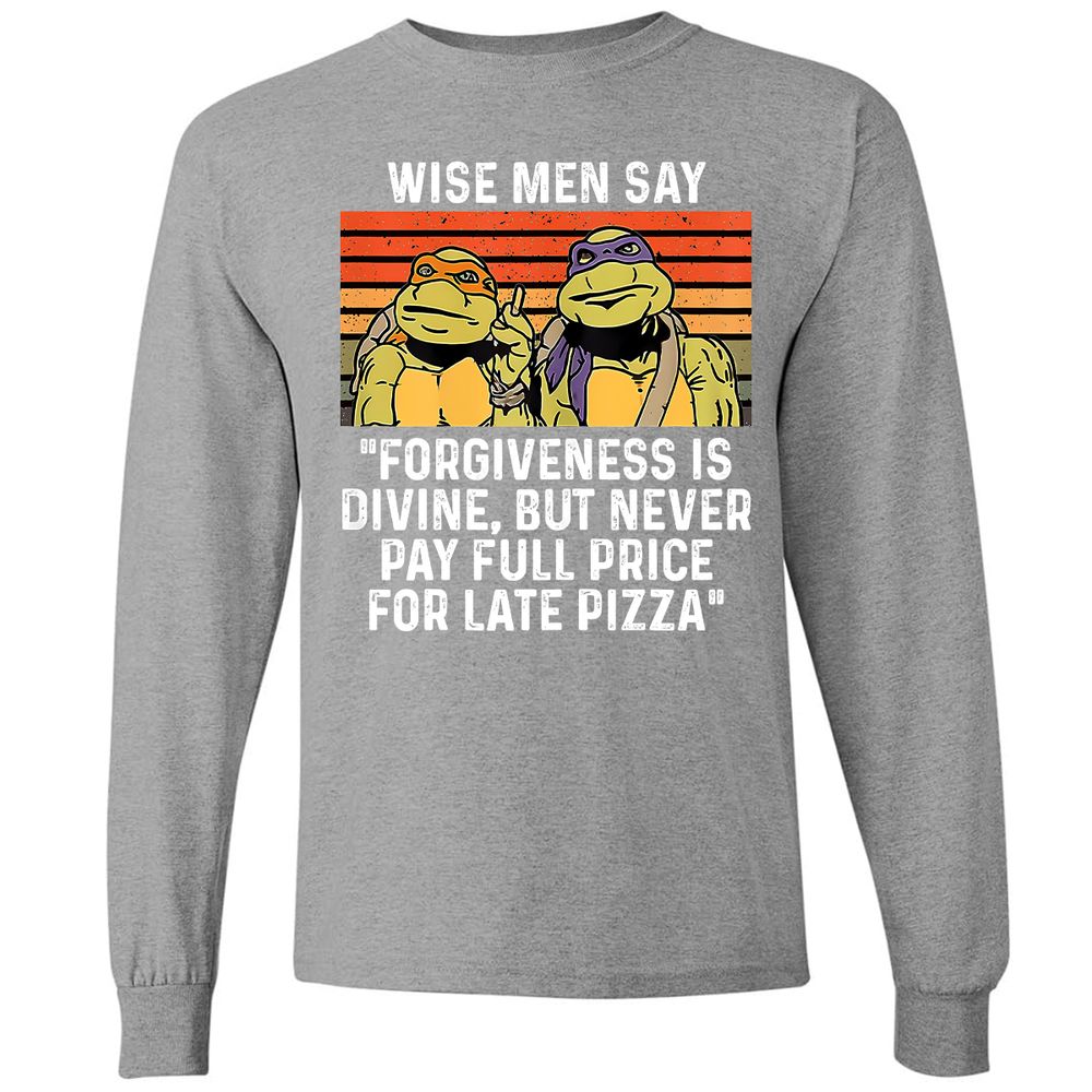 Long Sleeve T-Shirt - U4CDC7P9 - Graphite Heather - 6