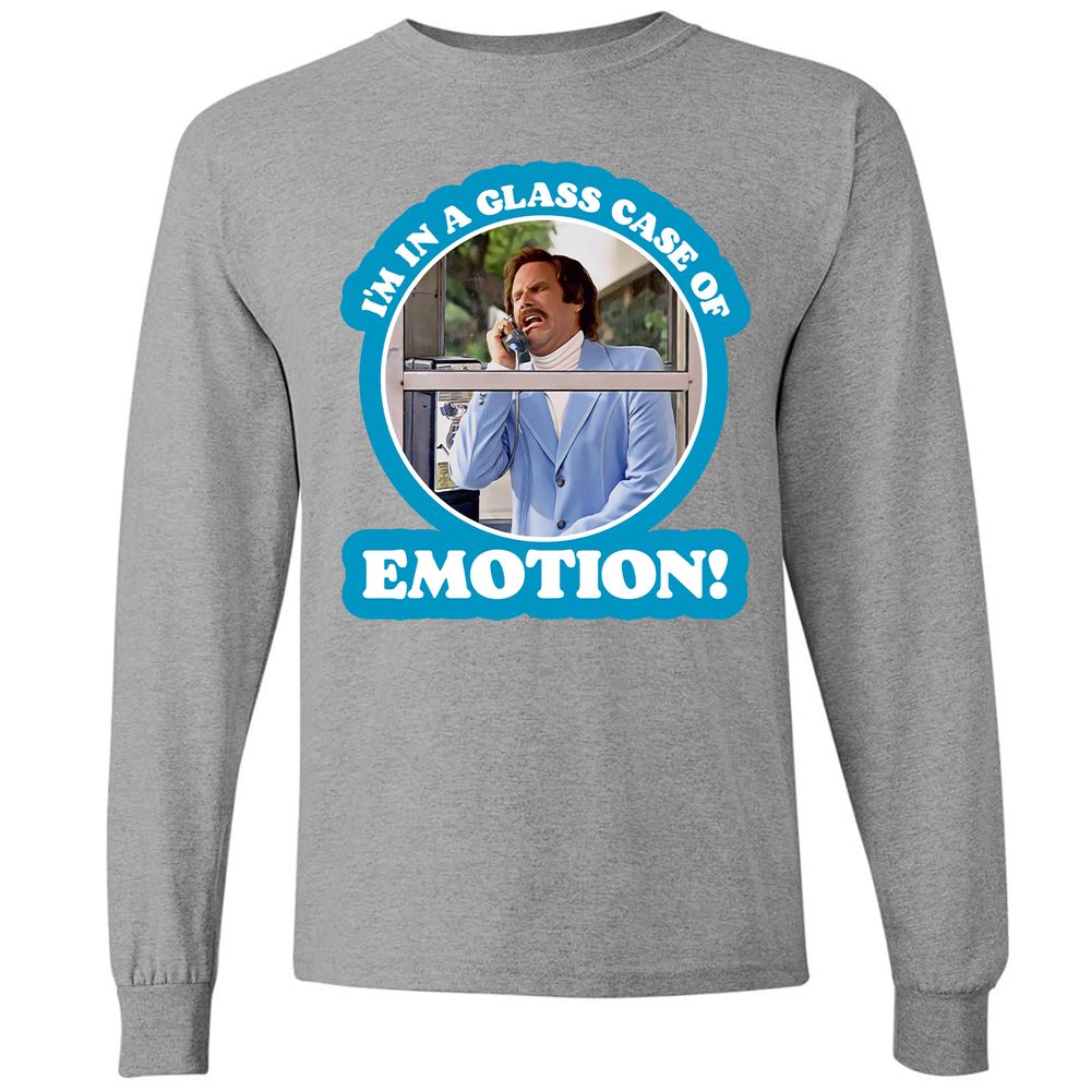 Long Sleeve T-Shirt - E5JVEUN9 - Graphite Heather - 6
