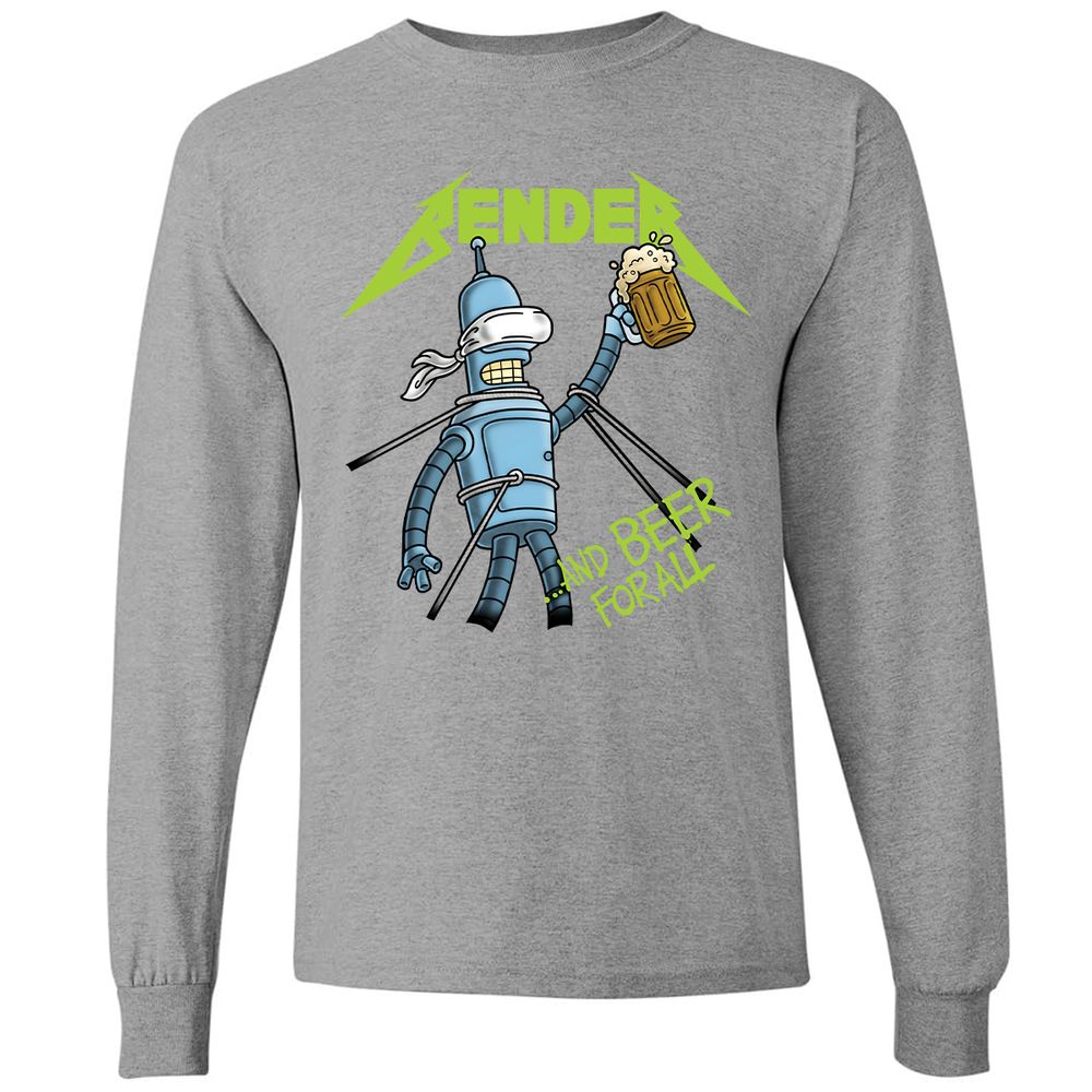 Long Sleeve T-Shirt - D4TDKMAJ - Graphite Heather - 6