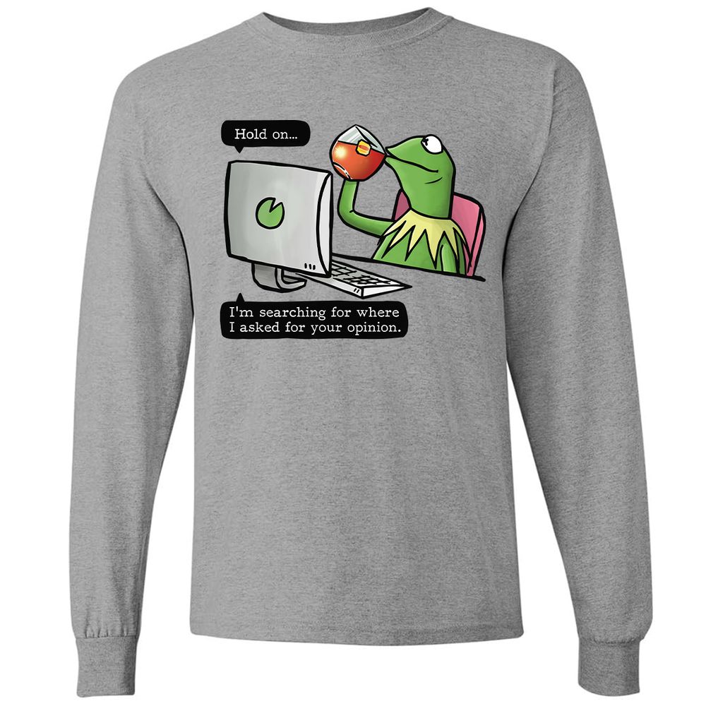 Long Sleeve T-Shirt - Y2DS4FCW - Graphite Heather - 6