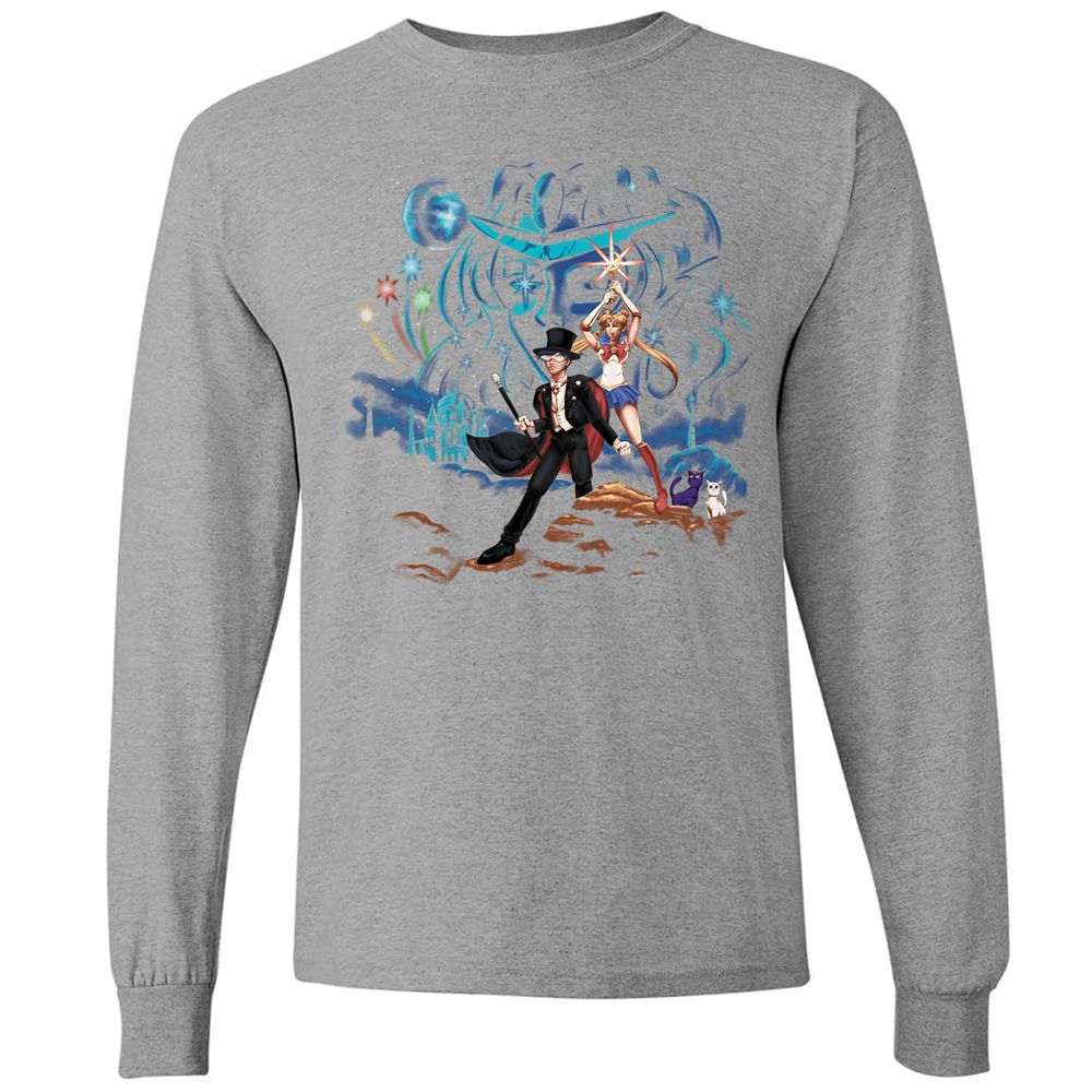 Long Sleeve T-Shirt - CRV834QB - Graphite Heather - 6