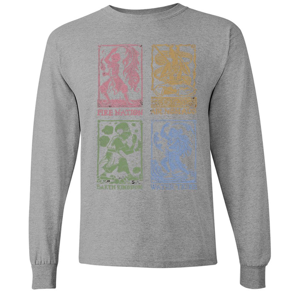 Long Sleeve T-Shirt - C1BBY1W1 - Graphite Heather - 6