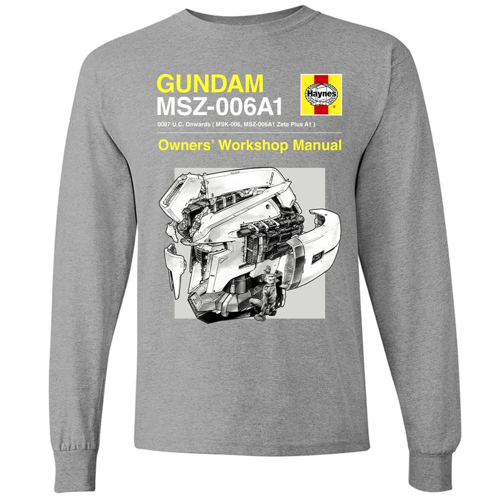 Long Sleeve T-Shirt - 1ZBQSUHL - Graphite Heather - 6