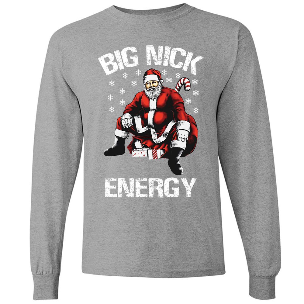 Long Sleeve T-Shirt - N93DTNKC - Graphite Heather - 6