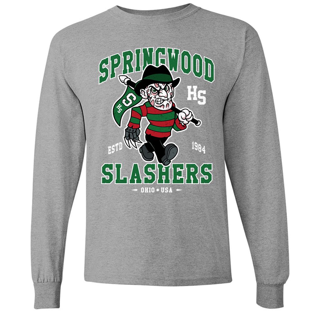 Long Sleeve T-Shirt - NQKVR6YC - Graphite Heather - 6