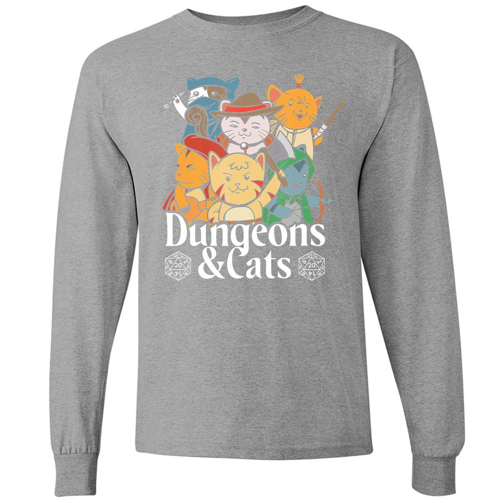 Long Sleeve T-Shirt - C69W3AFQ - Graphite Heather - 6