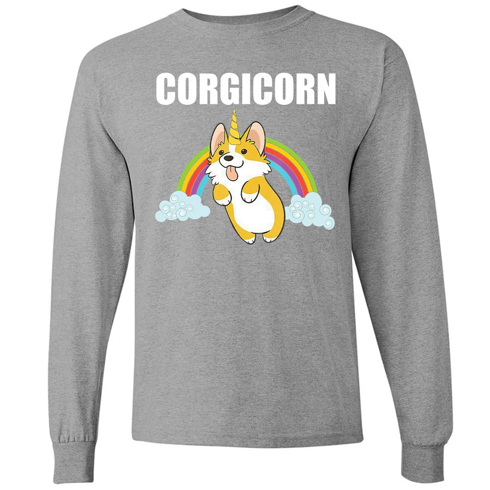 Long Sleeve T-Shirt - U36QR577 - Graphite Heather - 6