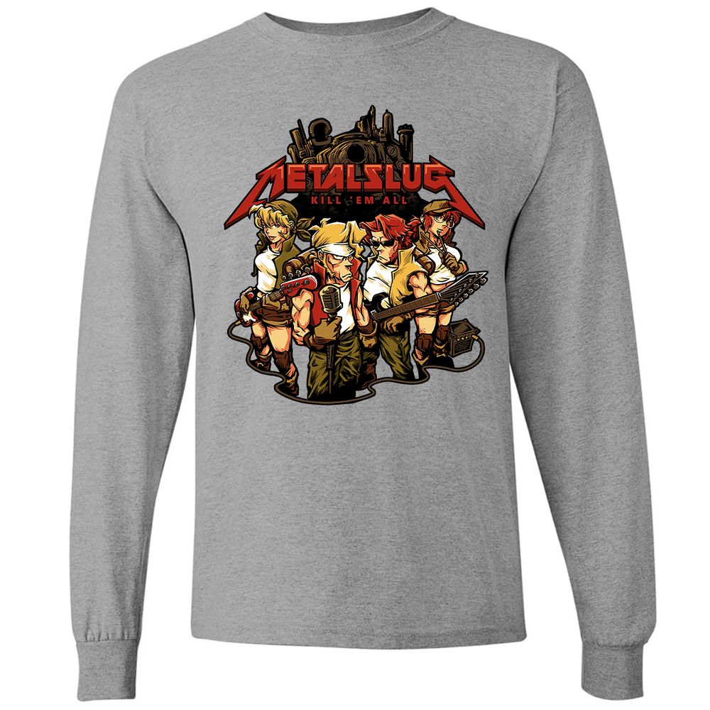 Long Sleeve T-Shirt - 8EK4W7KY - Graphite Heather - 6