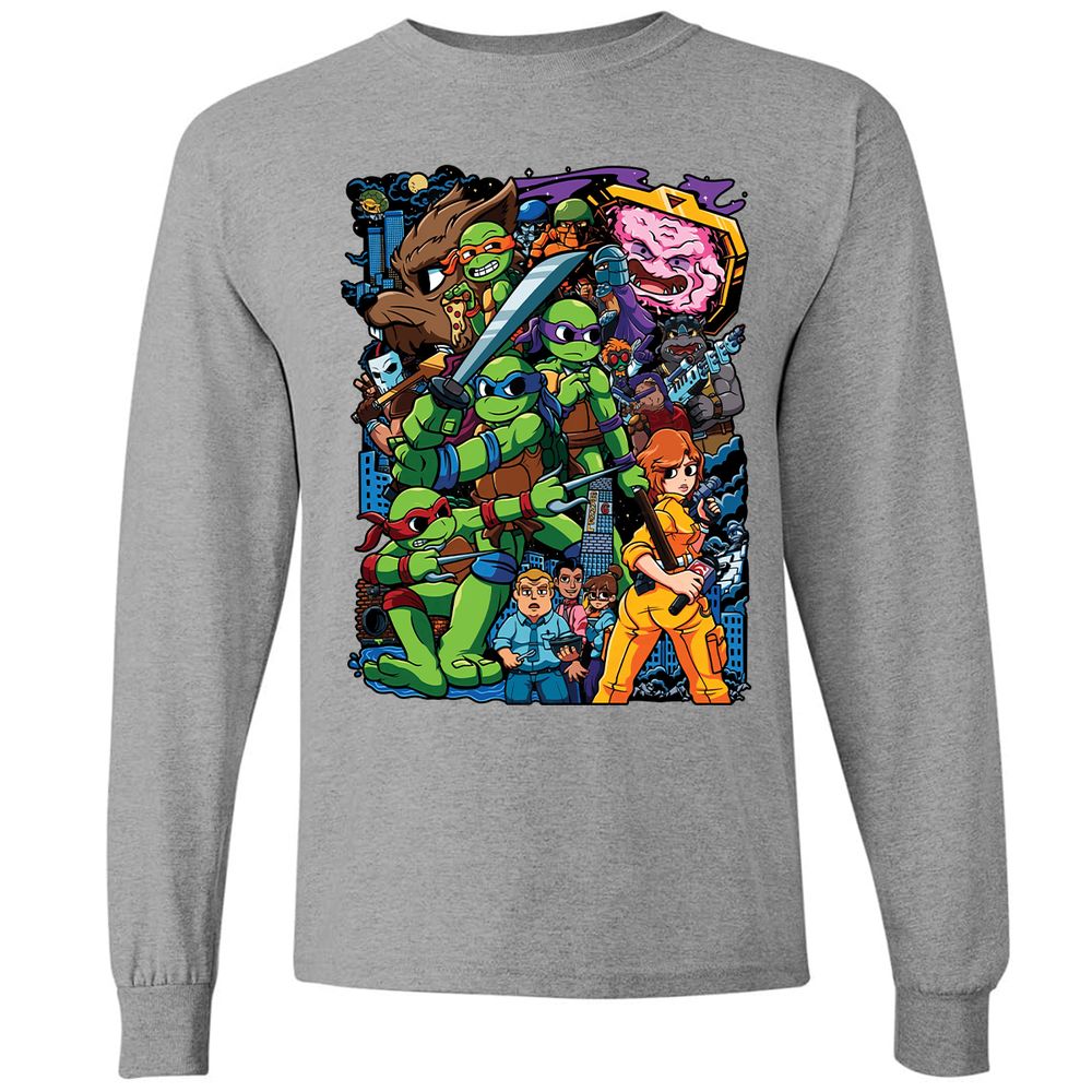 Long Sleeve T-Shirt - 213VCH8N - Graphite Heather - 6