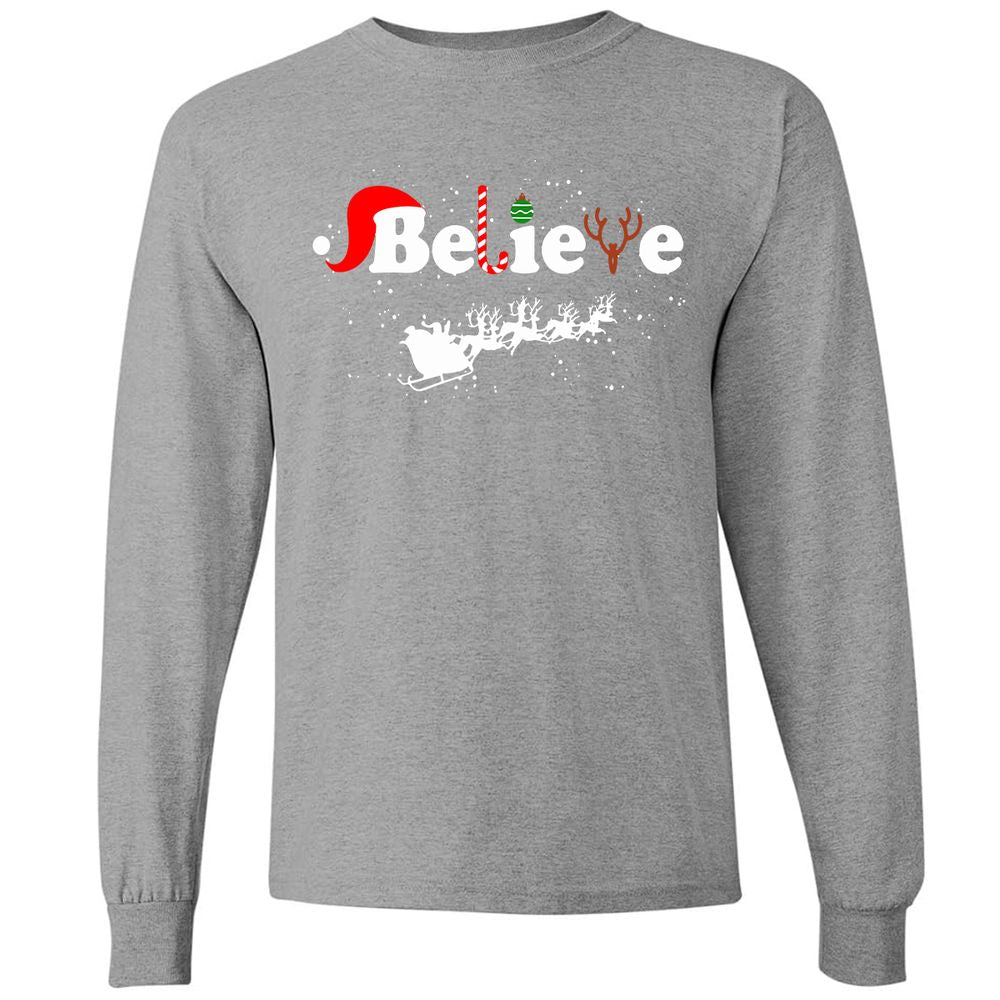 Long Sleeve T-Shirt - F346LKDV - Graphite Heather - 6