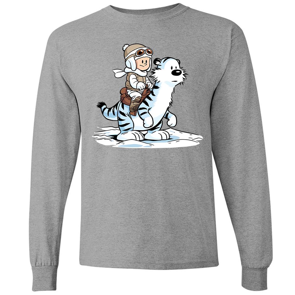 Long Sleeve T-Shirt - 4EJU4KV9 - Graphite Heather - 6