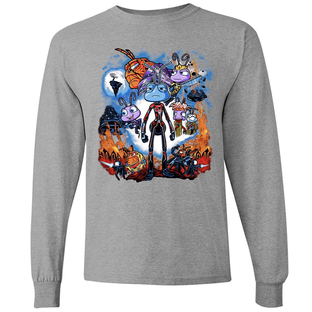 Long Sleeve T-Shirt - VQLBHVP4 - Graphite Heather - 6