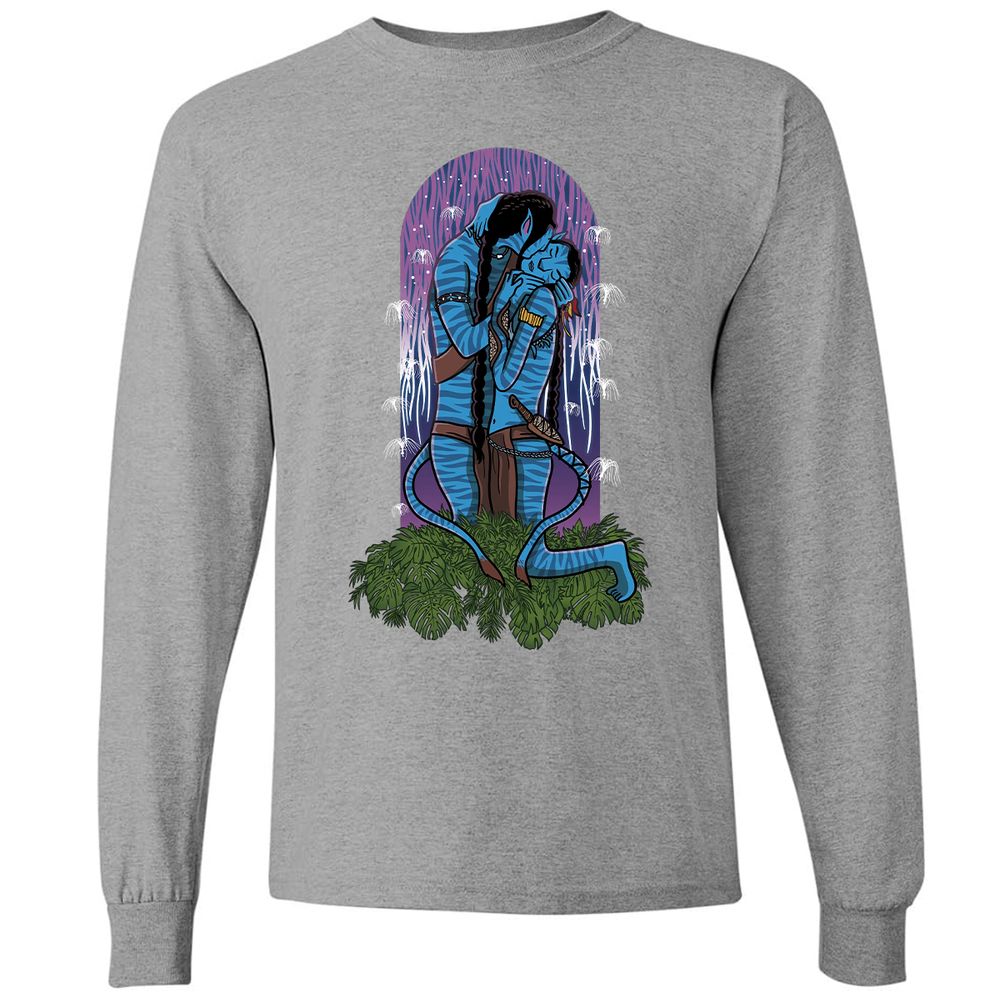Long Sleeve T-Shirt - F459FEND - Graphite Heather - 6