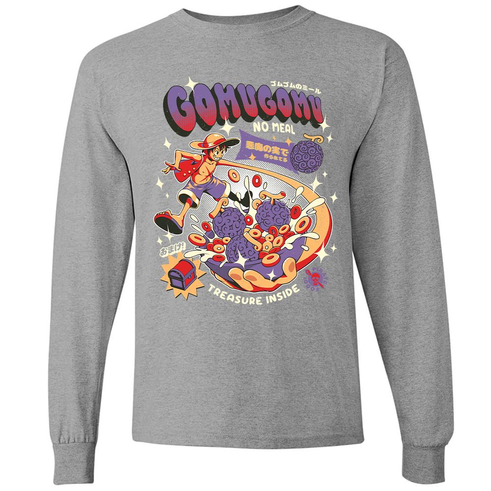 Long Sleeve T-Shirt - J4Z458XB - Graphite Heather - 6