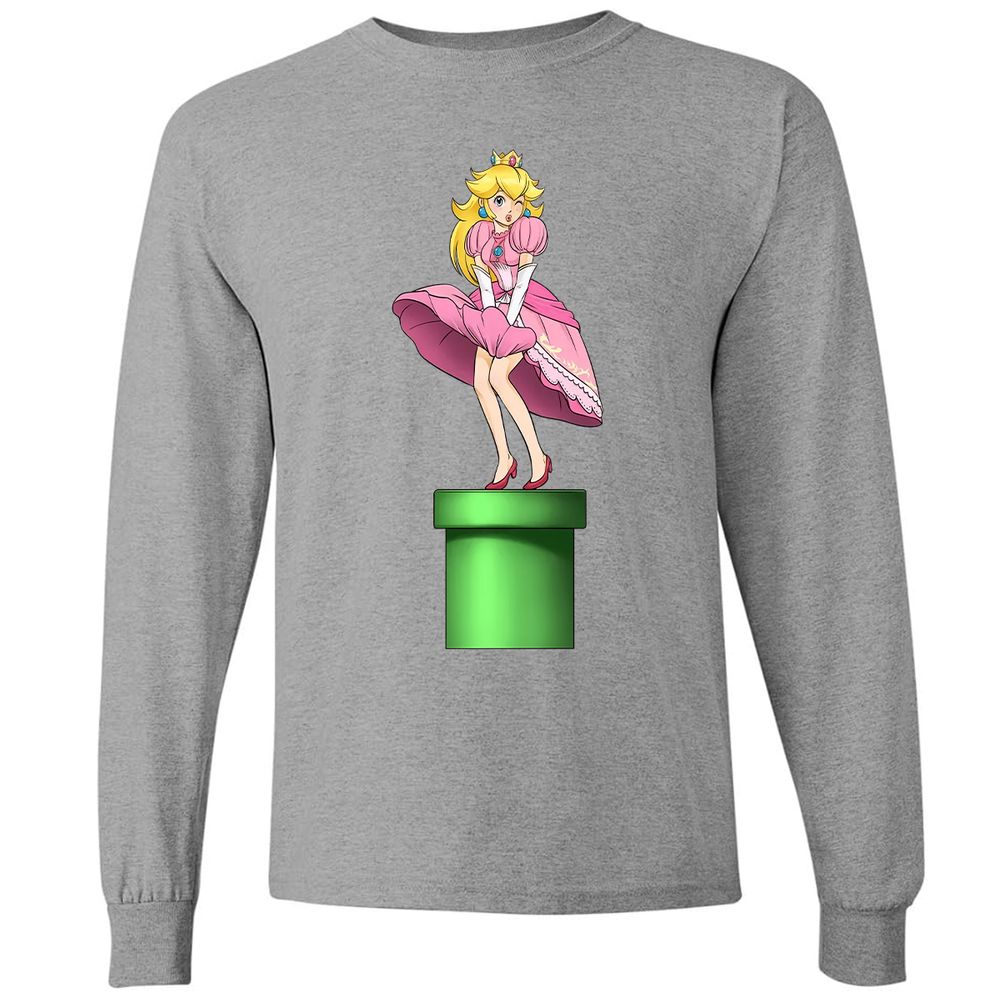 Long Sleeve T-Shirt - 2B43CEQT - Graphite Heather - 6