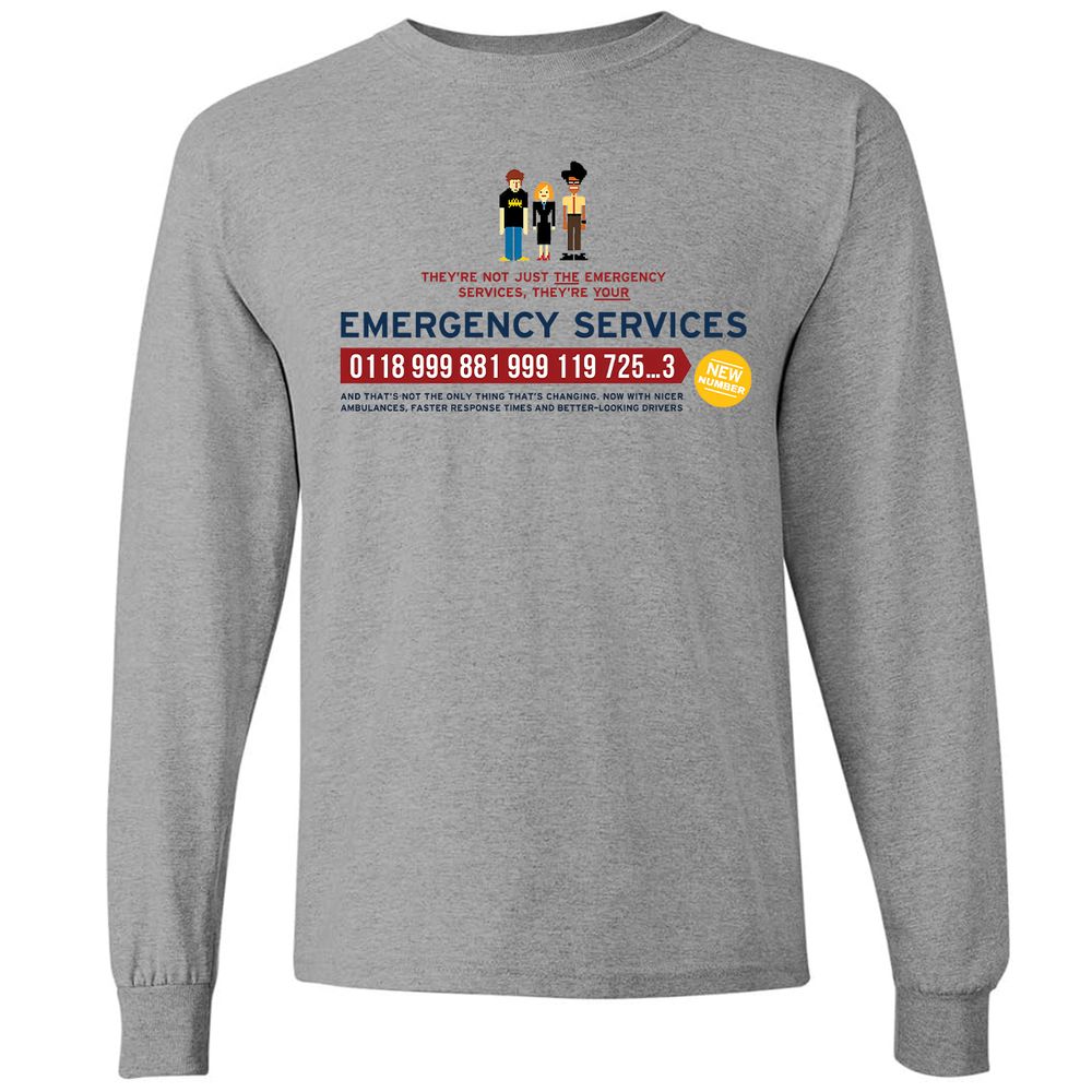 Long Sleeve T-Shirt - PDB65GR8 - Graphite Heather - 6