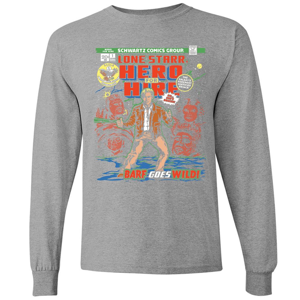 Long Sleeve T-Shirt - KJBFR13F - Graphite Heather - 6