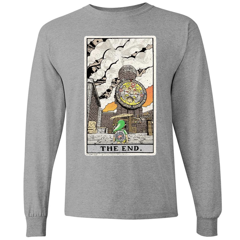 Long Sleeve T-Shirt - 1EUCX9NV - Graphite Heather - 6
