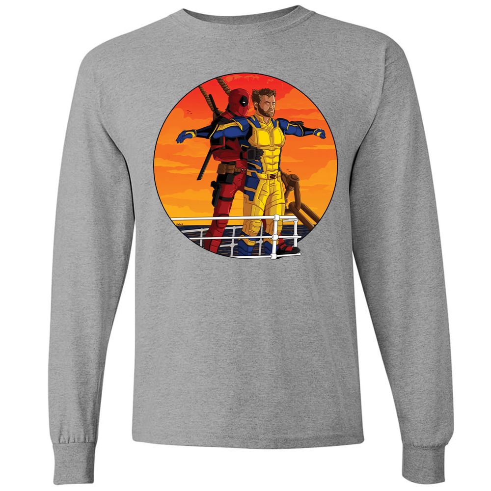 Long Sleeve T-Shirt - BL9FACRX - Graphite Heather - 6