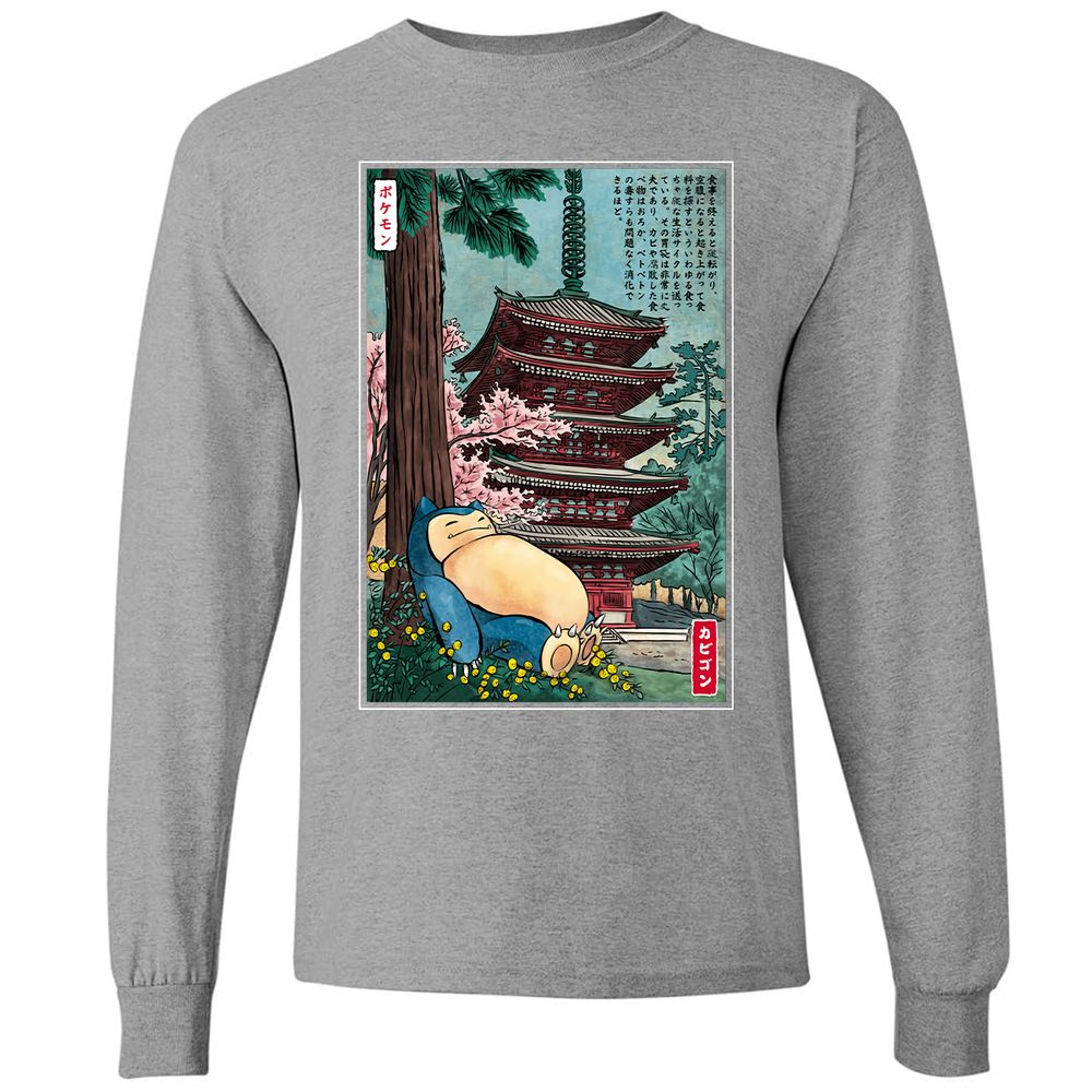 Long Sleeve T-Shirt - VV5KAX65 - Graphite Heather - 6